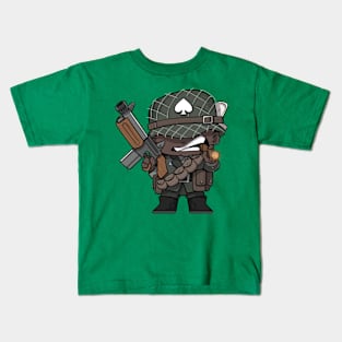 Tiny Hats WWII Assault Trooper Kids T-Shirt